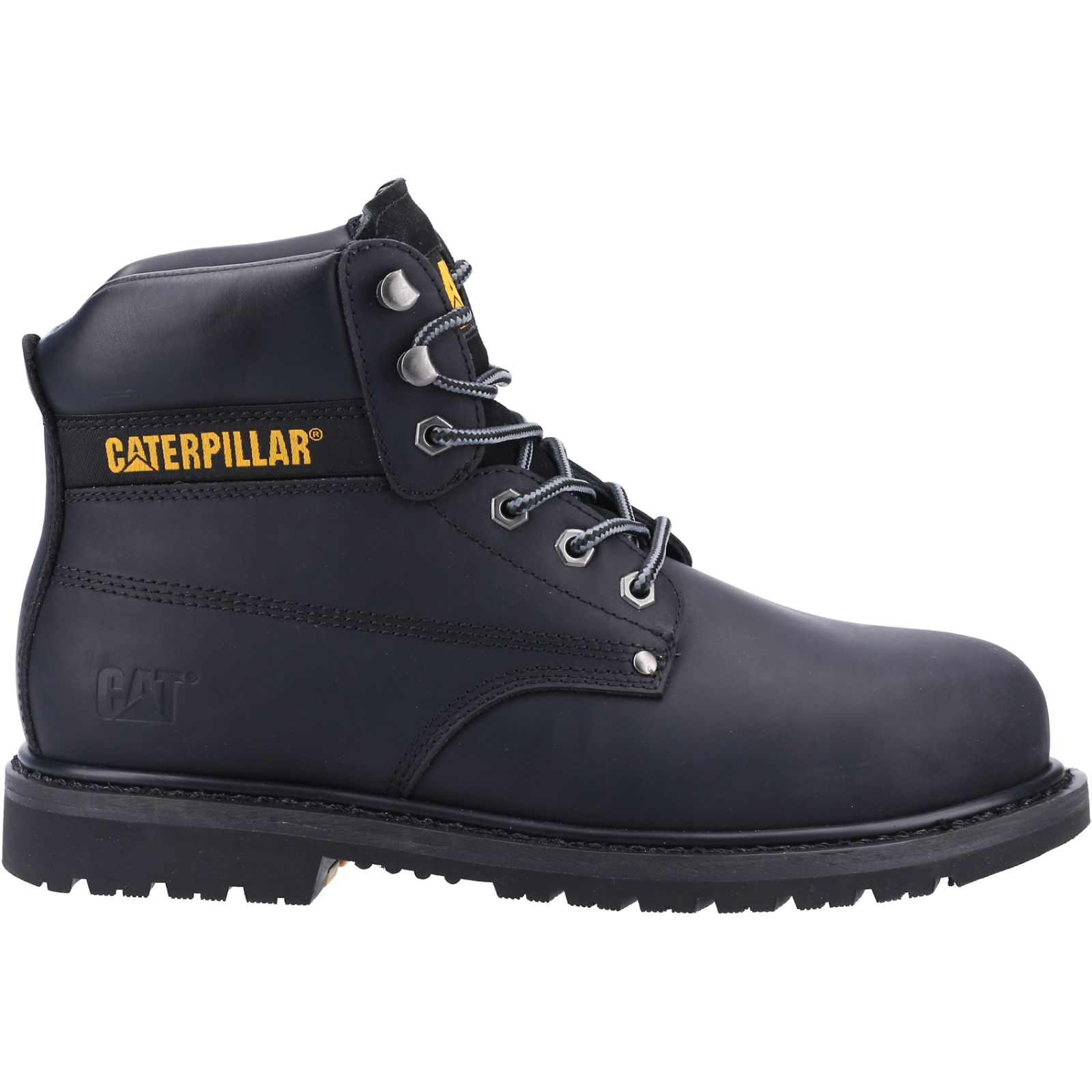 Caterpillar Powerplant St Hro Sra Philippines - Mens Work Boots - Black 50124BWPD